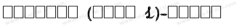 GothicI (COPY 1)字体转换